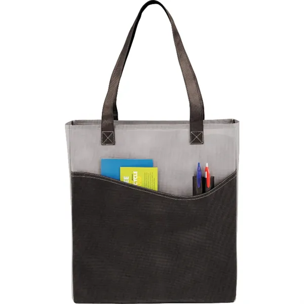 Rivers Pocket Non-Woven Convention Tote - Rivers Pocket Non-Woven Convention Tote - Image 3 of 26