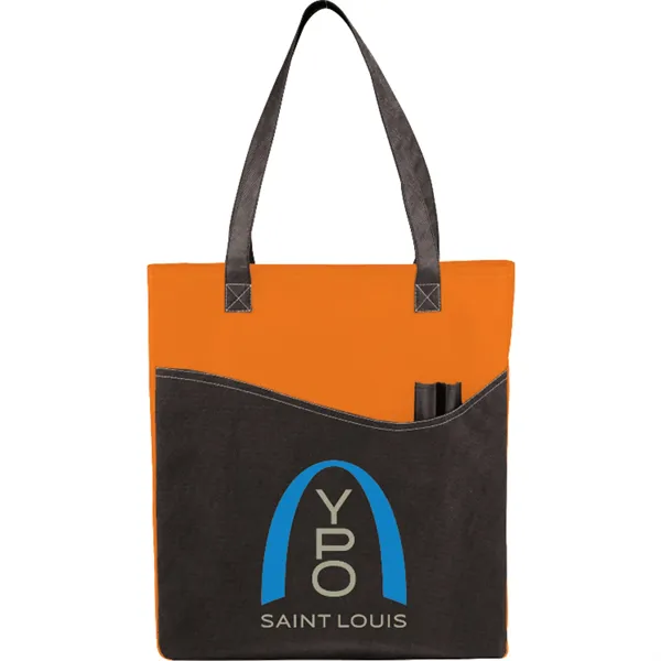 Rivers Pocket Non-Woven Convention Tote - Rivers Pocket Non-Woven Convention Tote - Image 12 of 26