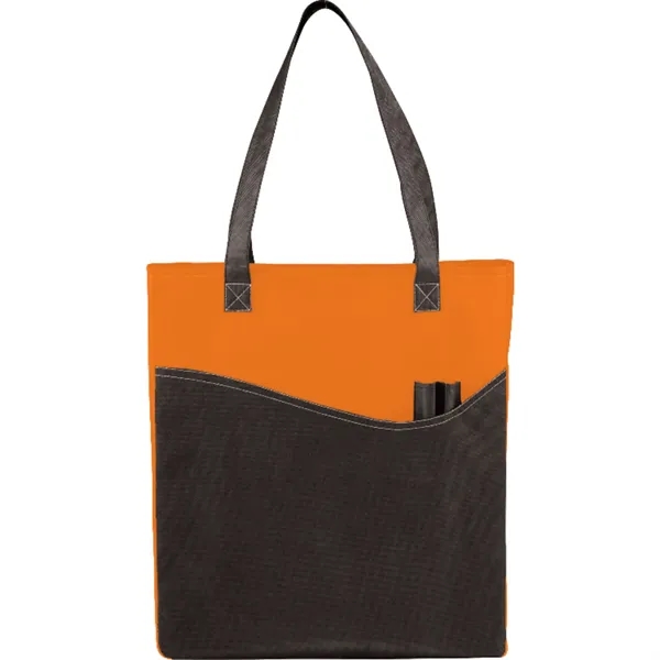 Rivers Pocket Non-Woven Convention Tote - Rivers Pocket Non-Woven Convention Tote - Image 15 of 26