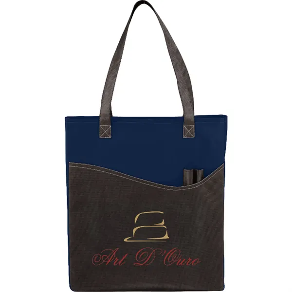 Rivers Pocket Non-Woven Convention Tote - Rivers Pocket Non-Woven Convention Tote - Image 8 of 26