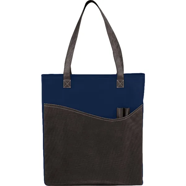 Rivers Pocket Non-Woven Convention Tote - Rivers Pocket Non-Woven Convention Tote - Image 9 of 26