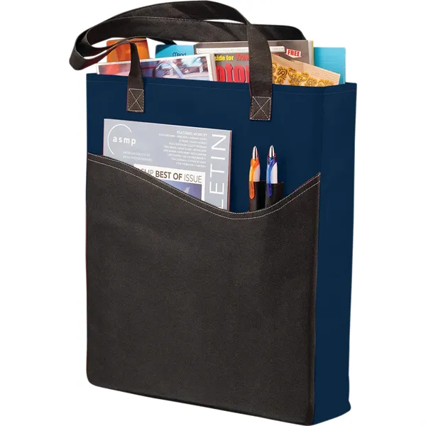 Rivers Pocket Non-Woven Convention Tote - Rivers Pocket Non-Woven Convention Tote - Image 11 of 26