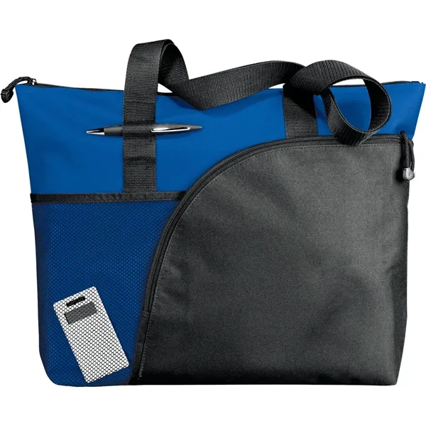 Excel Sport Zippered Utility Business Tote - Excel Sport Zippered Utility Business Tote - Image 7 of 7