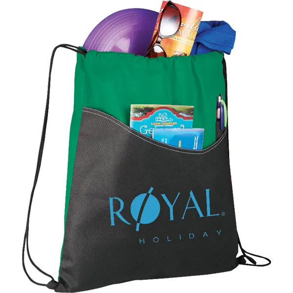 Rivers Non-Woven Drawstring Bag - Rivers Non-Woven Drawstring Bag - Image 0 of 8