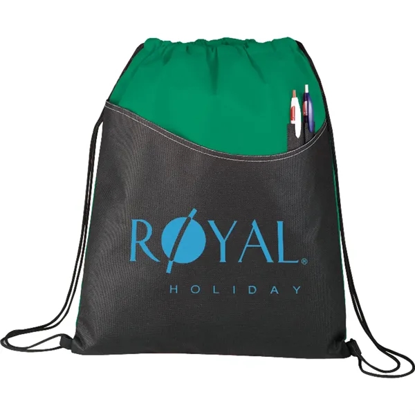 Rivers Non-Woven Drawstring Bag - Rivers Non-Woven Drawstring Bag - Image 2 of 8