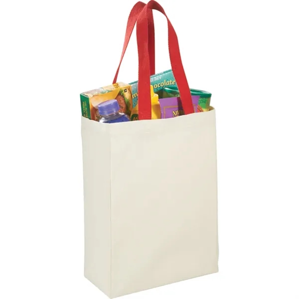 Nebraska 5oz Cotton Canvas Grocery Tote - Nebraska 5oz Cotton Canvas Grocery Tote - Image 10 of 12