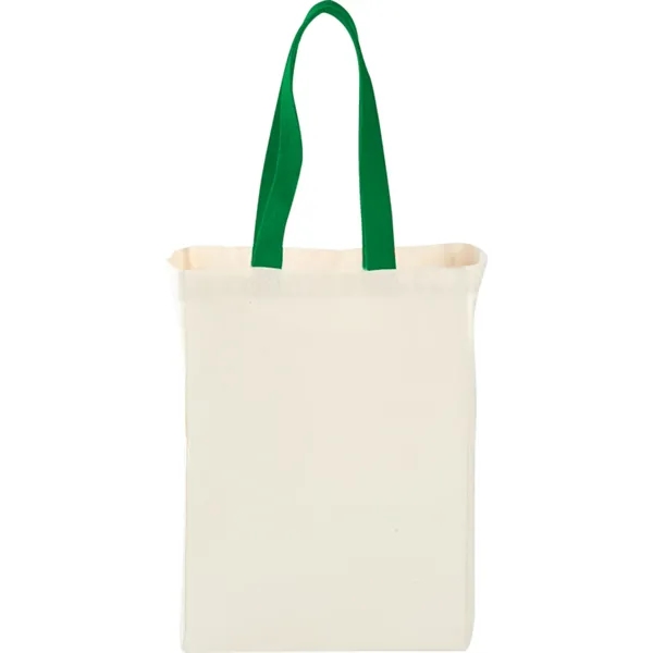 Nebraska 5oz Cotton Canvas Grocery Tote - Nebraska 5oz Cotton Canvas Grocery Tote - Image 4 of 12