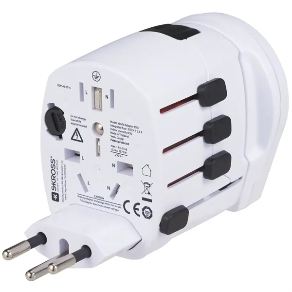 SKROSS World Travel Adapter PRO World & USB - SKROSS World Travel Adapter PRO World & USB - Image 34 of 39