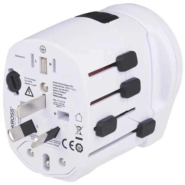 SKROSS World Travel Adapter PRO World & USB - SKROSS World Travel Adapter PRO World & USB - Image 32 of 39