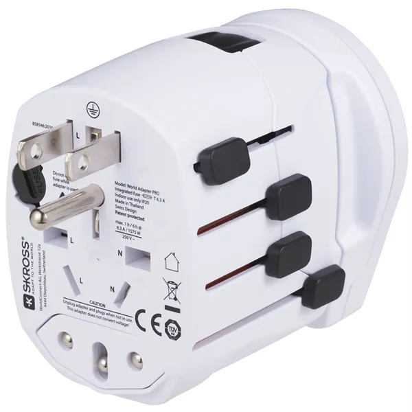 SKROSS World Travel Adapter PRO World & USB - SKROSS World Travel Adapter PRO World & USB - Image 35 of 39