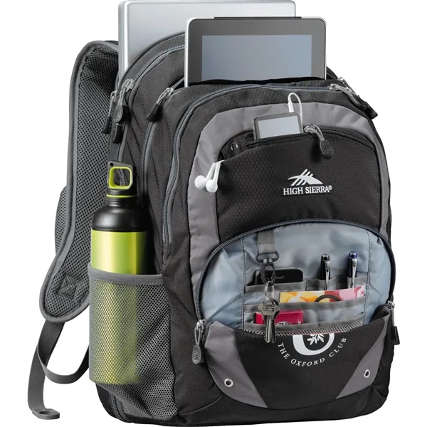 High Sierra Overtime Fly-By 17" Computer Backpack - High Sierra Overtime Fly-By 17" Computer Backpack - Image 4 of 4