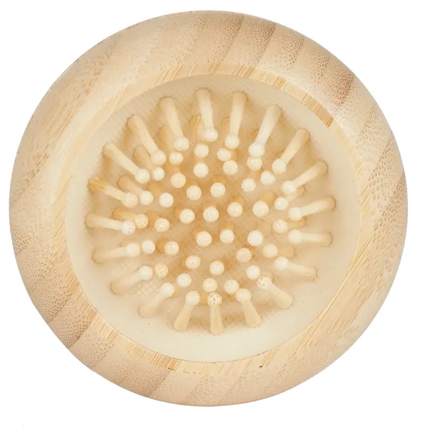 FSC® 100% Bamboo Compact Mirror/Brush - FSC® 100% Bamboo Compact Mirror/Brush - Image 2 of 5