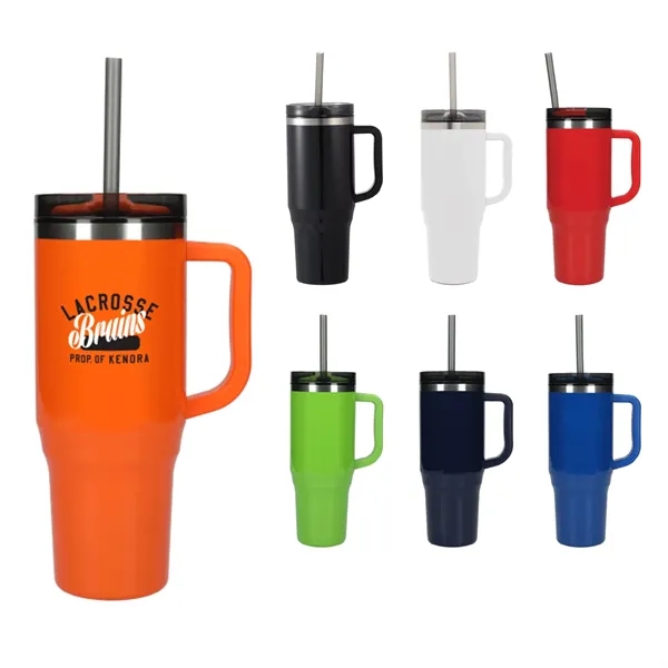 Thor 40oz Eco-Friendly Straw Tumbler - Thor 40oz Eco-Friendly Straw Tumbler - Image 64 of 84