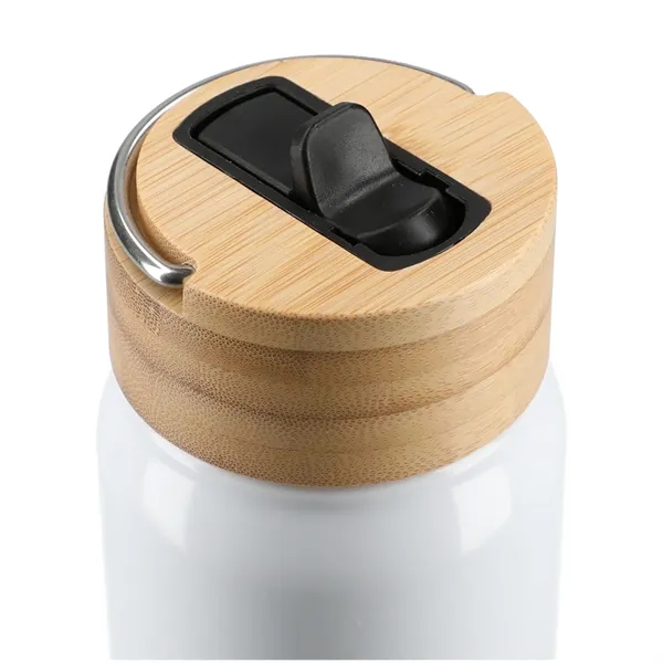 Billy 26oz ECO Aluminum Bottle w/ FSC® Bamboo Lid - Billy 26oz ECO Aluminum Bottle w/ FSC® Bamboo Lid - Image 5 of 38