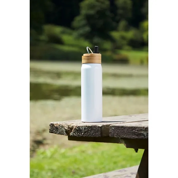 Billy 26oz ECO Aluminum Bottle w/ FSC® Bamboo Lid - Billy 26oz ECO Aluminum Bottle w/ FSC® Bamboo Lid - Image 7 of 38