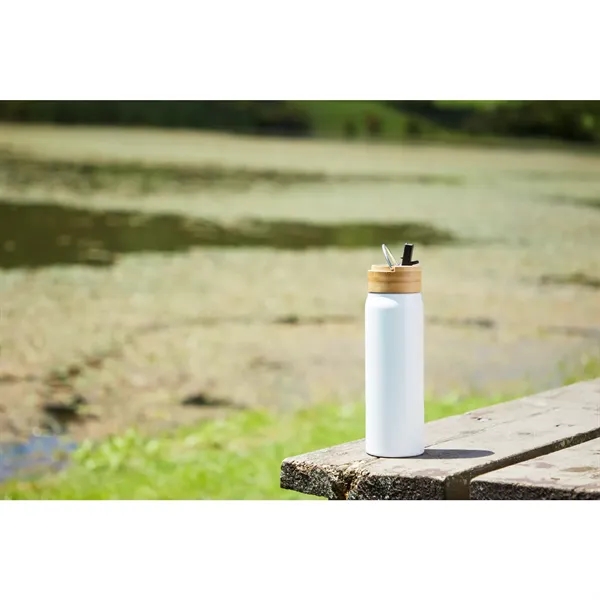 Billy 26oz ECO Aluminum Bottle w/ FSC® Bamboo Lid - Billy 26oz ECO Aluminum Bottle w/ FSC® Bamboo Lid - Image 8 of 38