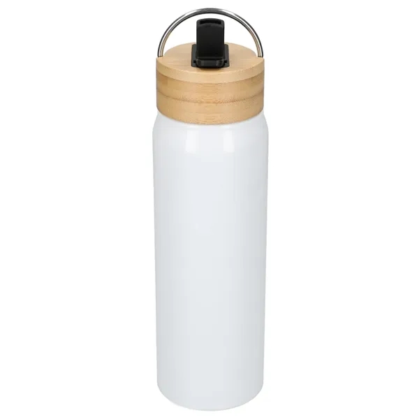 Billy 26oz ECO Aluminum Bottle w/ FSC® Bamboo Lid - Billy 26oz ECO Aluminum Bottle w/ FSC® Bamboo Lid - Image 9 of 38
