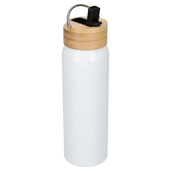 Billy 26oz ECO Aluminum Bottle w/ FSC® Bamboo Lid - Billy 26oz ECO Aluminum Bottle w/ FSC® Bamboo Lid - Image 14 of 38