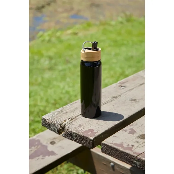 Billy 26oz ECO Aluminum Bottle w/ FSC® Bamboo Lid - Billy 26oz ECO Aluminum Bottle w/ FSC® Bamboo Lid - Image 21 of 38