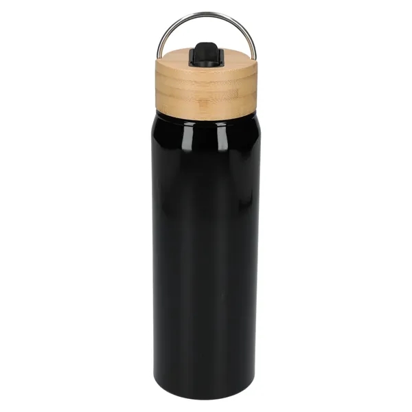 Billy 26oz ECO Aluminum Bottle w/ FSC® Bamboo Lid - Billy 26oz ECO Aluminum Bottle w/ FSC® Bamboo Lid - Image 22 of 38