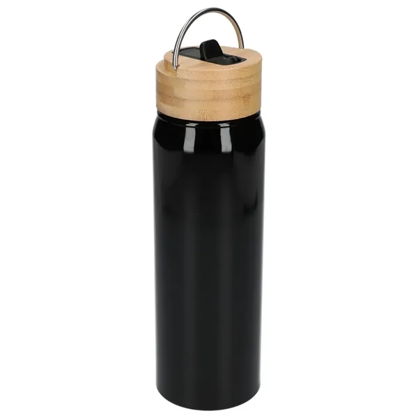 Billy 26oz ECO Aluminum Bottle w/ FSC® Bamboo Lid - Billy 26oz ECO Aluminum Bottle w/ FSC® Bamboo Lid - Image 26 of 38