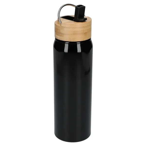 Billy 26oz ECO Aluminum Bottle w/ FSC® Bamboo Lid - Billy 26oz ECO Aluminum Bottle w/ FSC® Bamboo Lid - Image 27 of 38