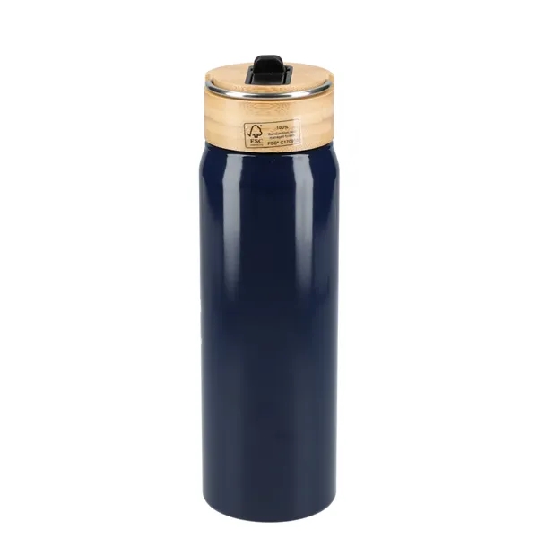 Billy 26oz ECO Aluminum Bottle w/ FSC® Bamboo Lid - Billy 26oz ECO Aluminum Bottle w/ FSC® Bamboo Lid - Image 32 of 38