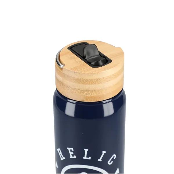 Billy 26oz ECO Aluminum Bottle w/ FSC® Bamboo Lid - Billy 26oz ECO Aluminum Bottle w/ FSC® Bamboo Lid - Image 35 of 38