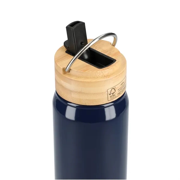 Billy 26oz ECO Aluminum Bottle w/ FSC® Bamboo Lid - Billy 26oz ECO Aluminum Bottle w/ FSC® Bamboo Lid - Image 38 of 38