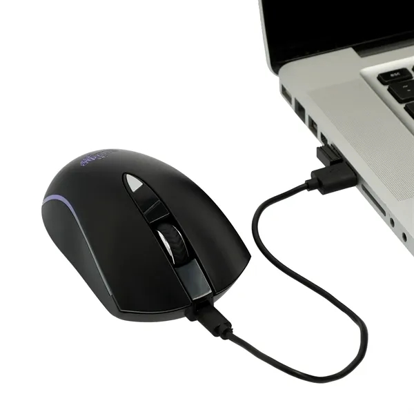 Light Up Logo Wireless Optical Mouse - Light Up Logo Wireless Optical Mouse - Image 6 of 6