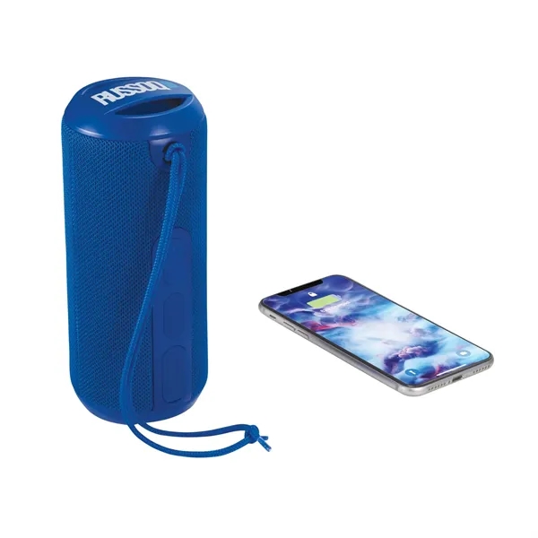 Rugged Fabric Outdoor Waterproof Bluetooth Speaker - Rugged Fabric Outdoor Waterproof Bluetooth Speaker - Image 14 of 16