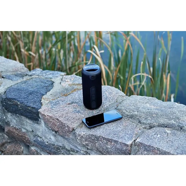 Rugged Fabric Outdoor Waterproof Bluetooth Speaker - Rugged Fabric Outdoor Waterproof Bluetooth Speaker - Image 7 of 16