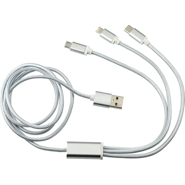 Realm 3-in-1 Long Charging Cable - Realm 3-in-1 Long Charging Cable - Image 2 of 6