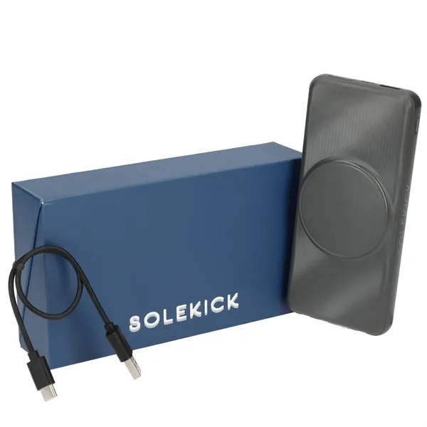 Solekick™ MagClick™ 10000 15W Wireless Power Bank - Solekick™ MagClick™ 10000 15W Wireless Power Bank - Image 3 of 11