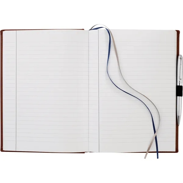 FSC® Mix 7" x 10" Pedova™ Large Bound Journal - FSC® Mix 7" x 10" Pedova™ Large Bound Journal - Image 3 of 17