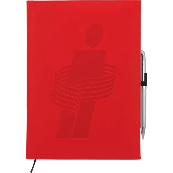 FSC® Mix 7" x 10" Pedova™ Large Bound Journal - FSC® Mix 7" x 10" Pedova™ Large Bound Journal - Image 4 of 17