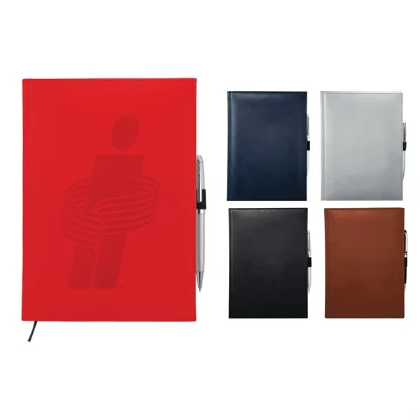 FSC® Mix 7" x 10" Pedova™ Large Bound Journal - FSC® Mix 7" x 10" Pedova™ Large Bound Journal - Image 8 of 17