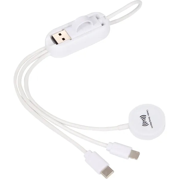 Allcord 5-in-1 Charging Cable with iWatch Charger - Allcord 5-in-1 Charging Cable with iWatch Charger - Image 2 of 13