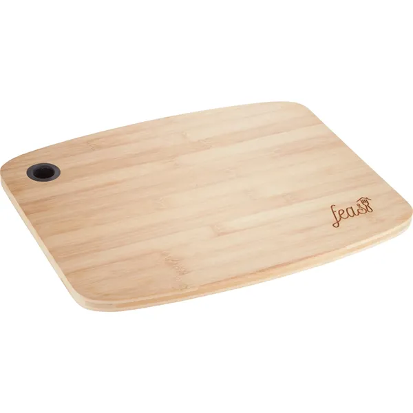 Large Bamboo Cutting Board with Silicone Grip - Large Bamboo Cutting Board with Silicone Grip - Image 5 of 5