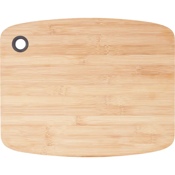Large Bamboo Cutting Board with Silicone Grip - Large Bamboo Cutting Board with Silicone Grip - Image 2 of 5