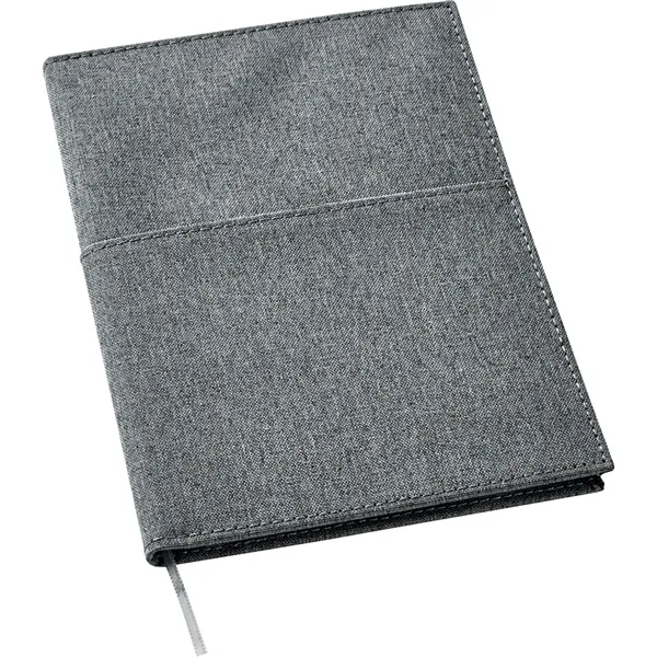 FSC® Mix 5" x 7" Canvas Pocket Refillable Notebook - FSC® Mix 5" x 7" Canvas Pocket Refillable Notebook - Image 3 of 3