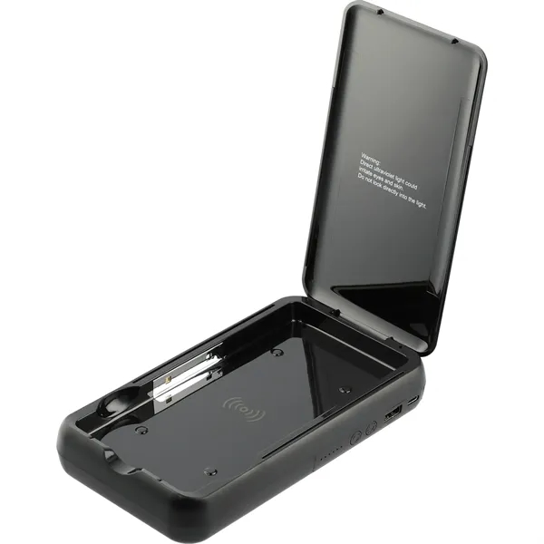 Pristine 10000 Wireless Power Bank w/ UV Sanitizer - Pristine 10000 Wireless Power Bank w/ UV Sanitizer - Image 5 of 9