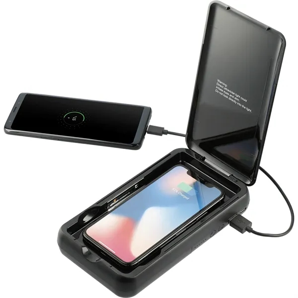 Pristine 10000 Wireless Power Bank w/ UV Sanitizer - Pristine 10000 Wireless Power Bank w/ UV Sanitizer - Image 6 of 9