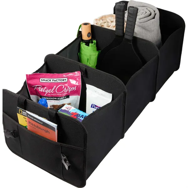 Recycled 3-Compartment Trunk Organizer - Recycled 3-Compartment Trunk Organizer - Image 6 of 7