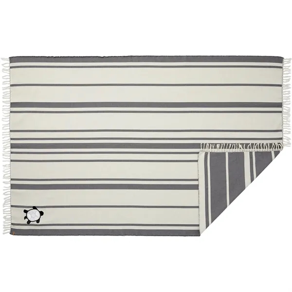 Tentree Organic Cotton Ocean Breeze Throw - Tentree Organic Cotton Ocean Breeze Throw - Image 1 of 5