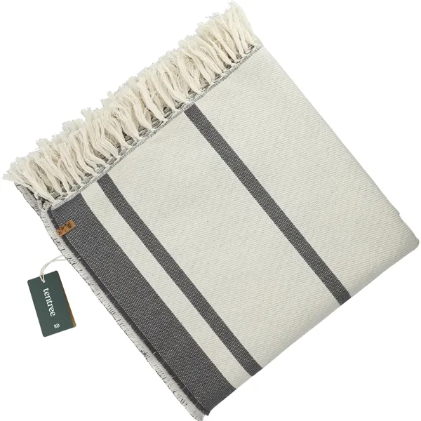 Tentree Organic Cotton Ocean Breeze Throw - Tentree Organic Cotton Ocean Breeze Throw - Image 4 of 5