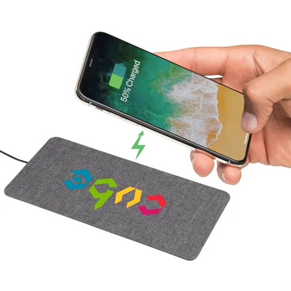 Ultra Thin Fabric Wireless Charging Pad - Ultra Thin Fabric Wireless Charging Pad - Image 5 of 8