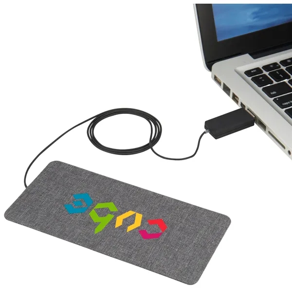 Ultra Thin Fabric Wireless Charging Pad - Ultra Thin Fabric Wireless Charging Pad - Image 6 of 8