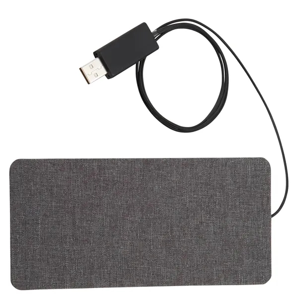 Ultra Thin Fabric Wireless Charging Pad - Ultra Thin Fabric Wireless Charging Pad - Image 1 of 8