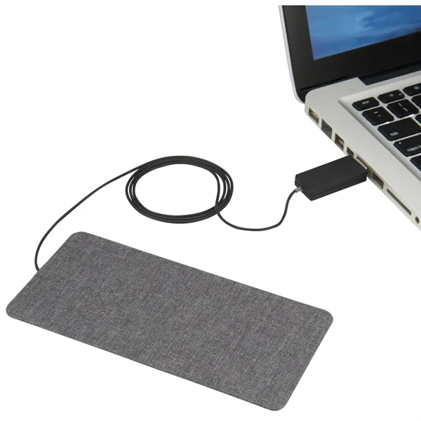 Ultra Thin Fabric Wireless Charging Pad - Ultra Thin Fabric Wireless Charging Pad - Image 7 of 8
